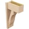 Ekena Millwork 7 1/2-in W x 14-in D x 26-in H Balboa Block Rough Cedar Woodgrain TimberThane Outlooker, Primed Tan OUTUR075X14X26BOA44RCPR - alternate 6